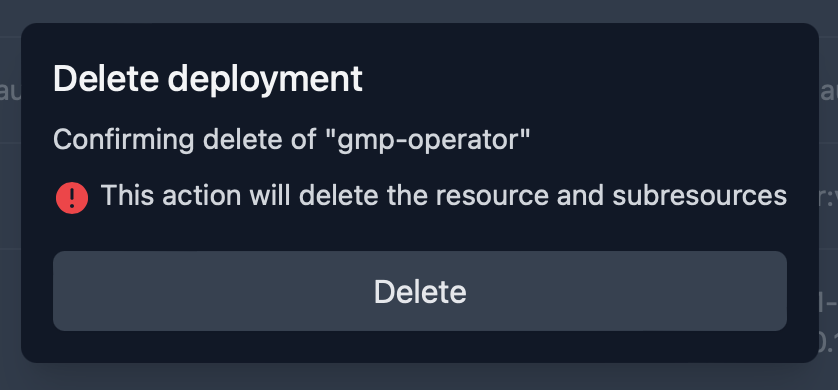 Delete Modal