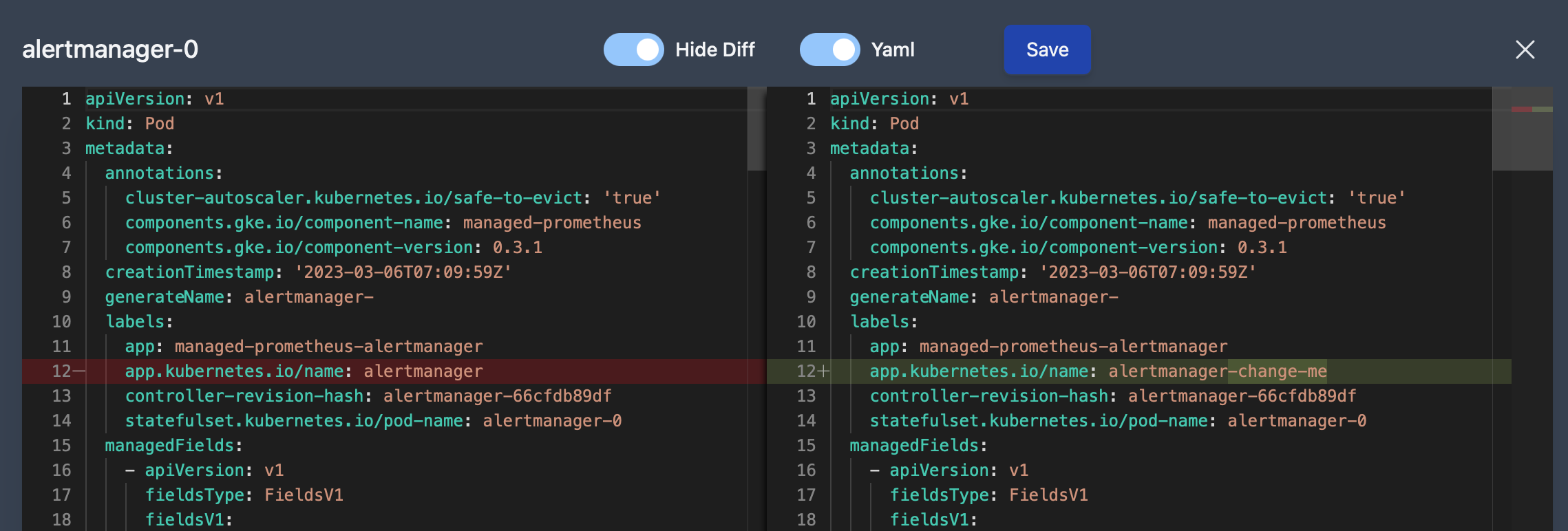 Resource Editor Diff